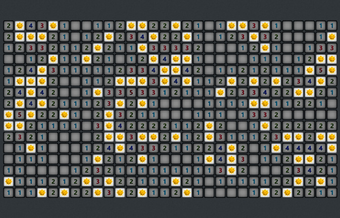Uncover the hidden mines and conquer the field in Minesweeper!